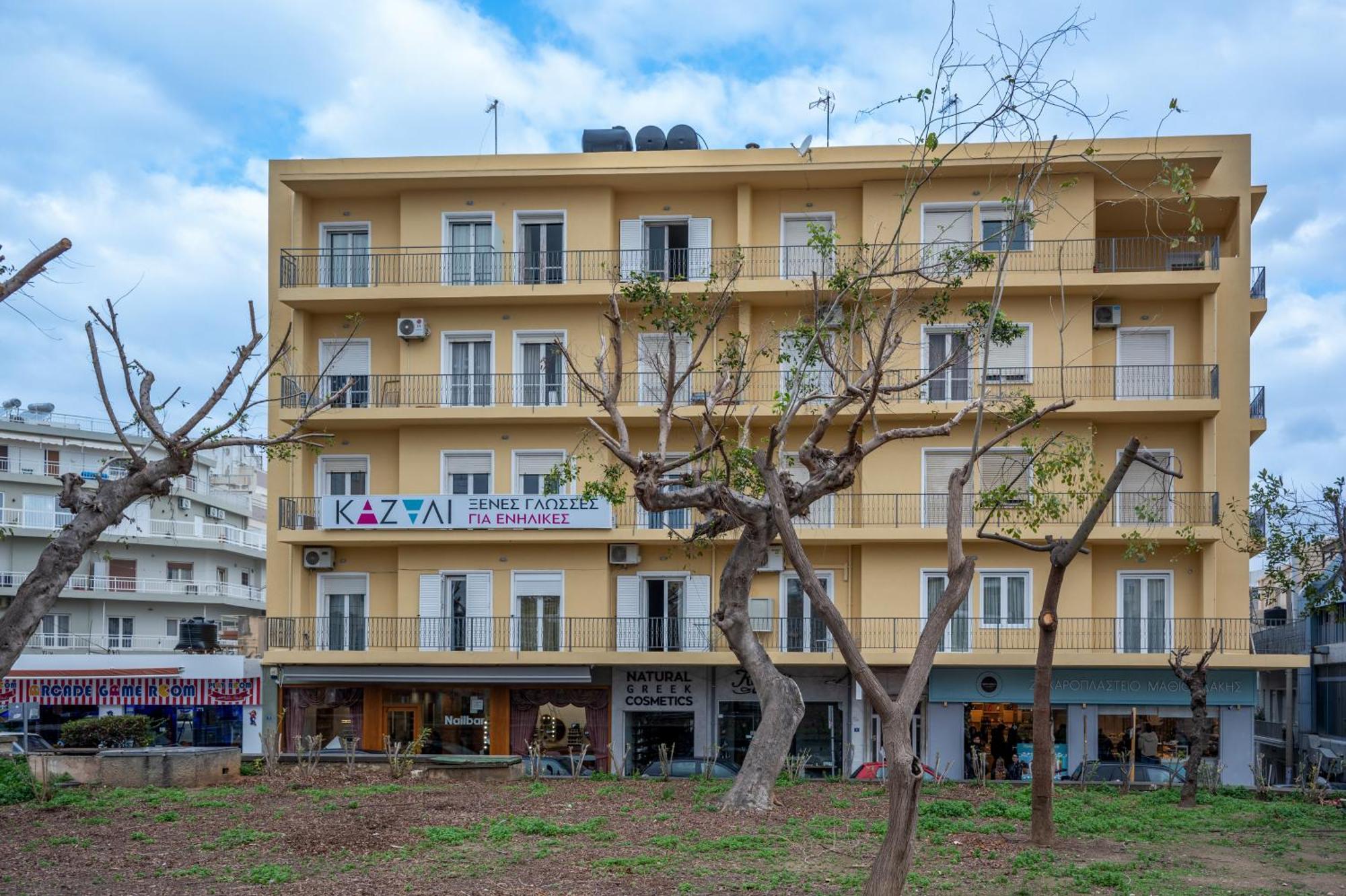 Theotokopoulos Park Renovated Apartment Heraclión Exterior foto